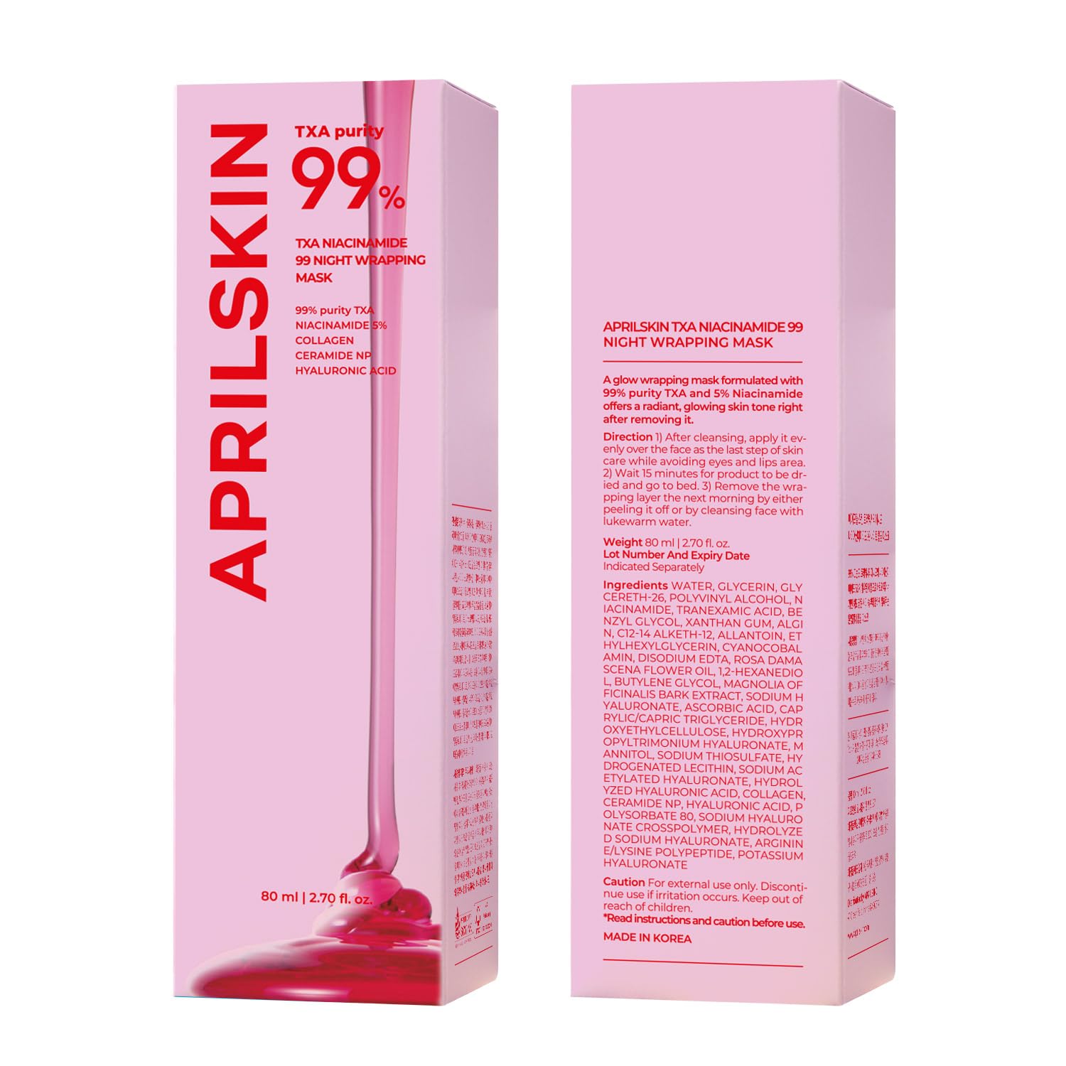 APRILSKIN jelly brush usage not included with this product