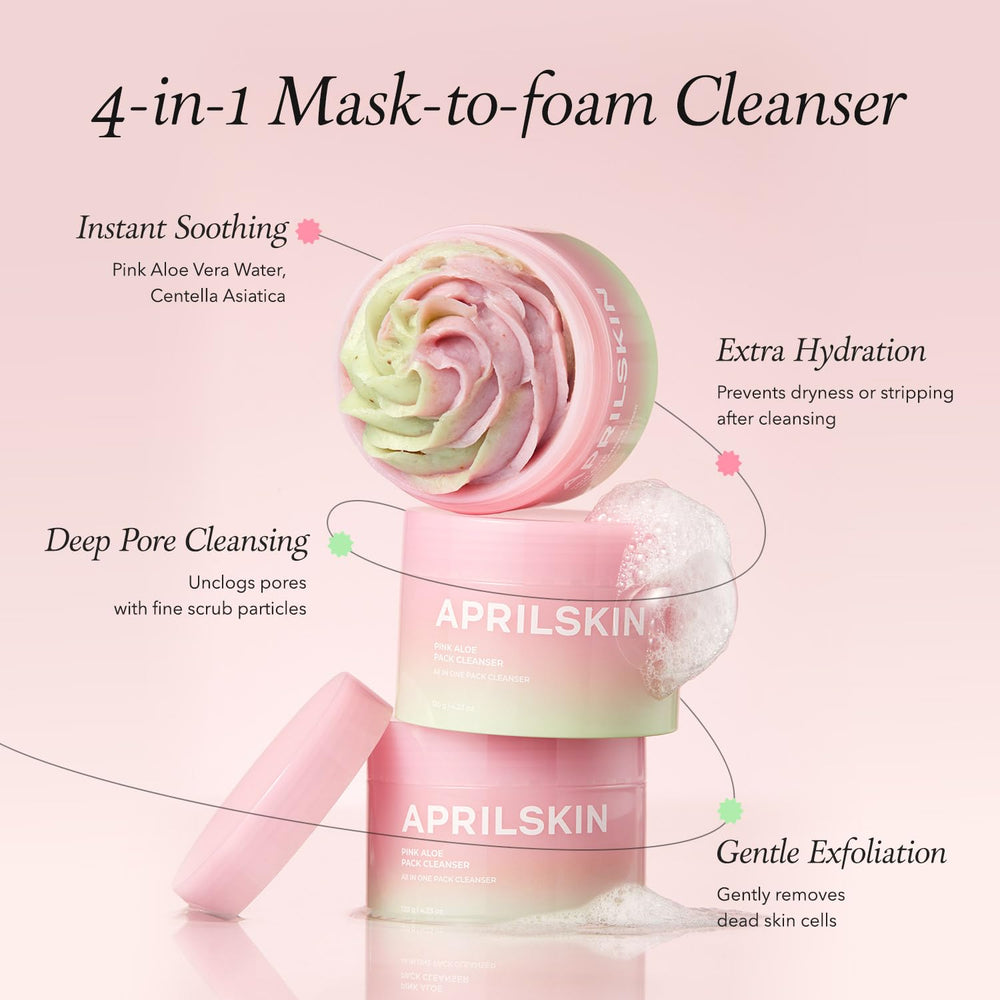 APRILSKIN Pink Aloe Facial Polish hydration-oriented formula close-up