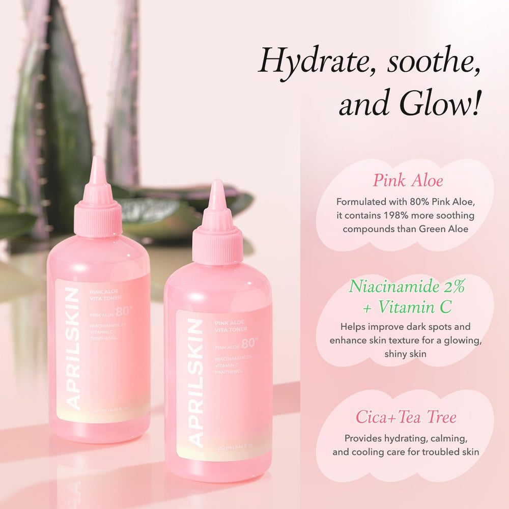 APRILSKIN vegan formula supporting clean skincare for sensitive skin