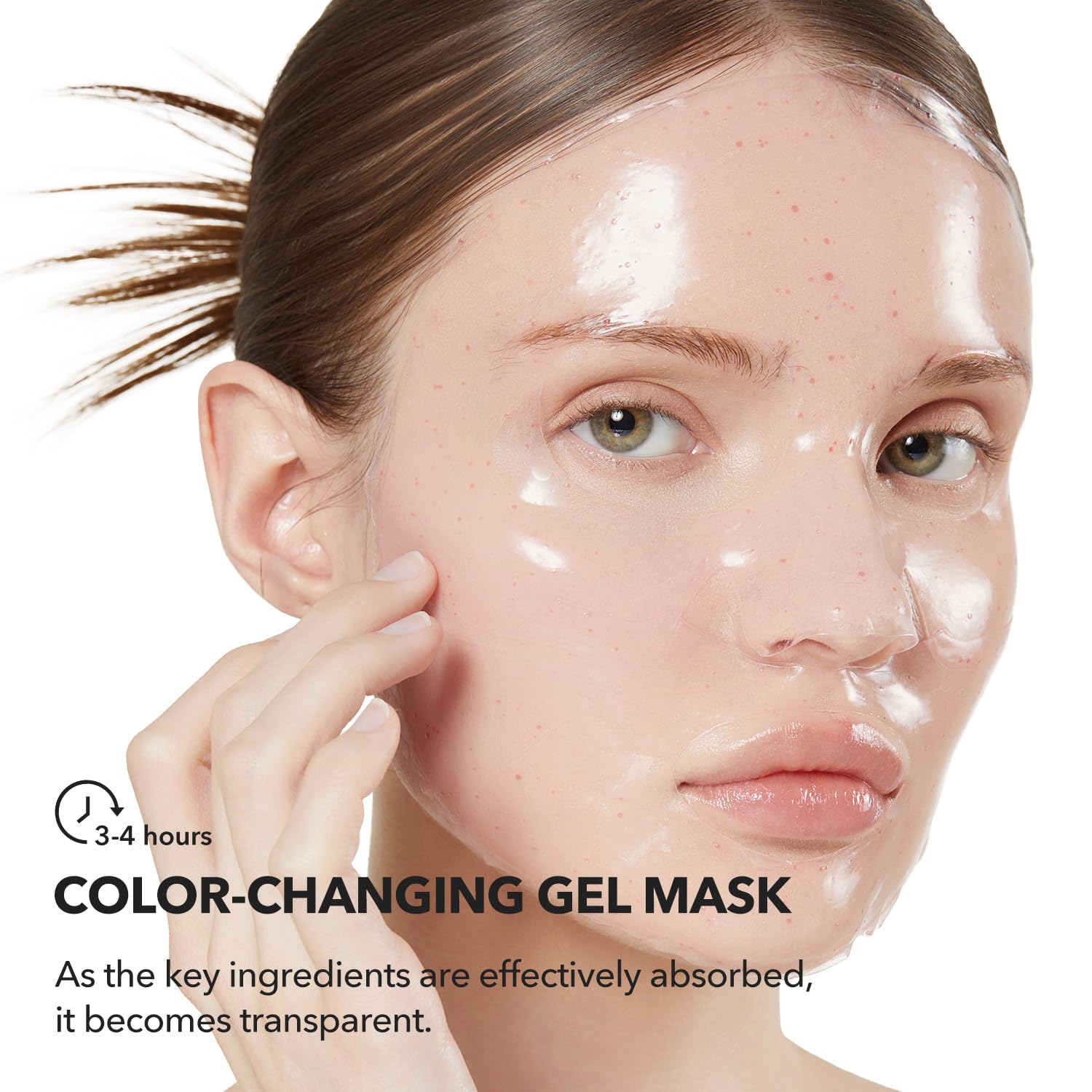 APRILSKIN TXA Pink Capsule Gel Mask packaging closeup emphasizes premium single-use capsules.