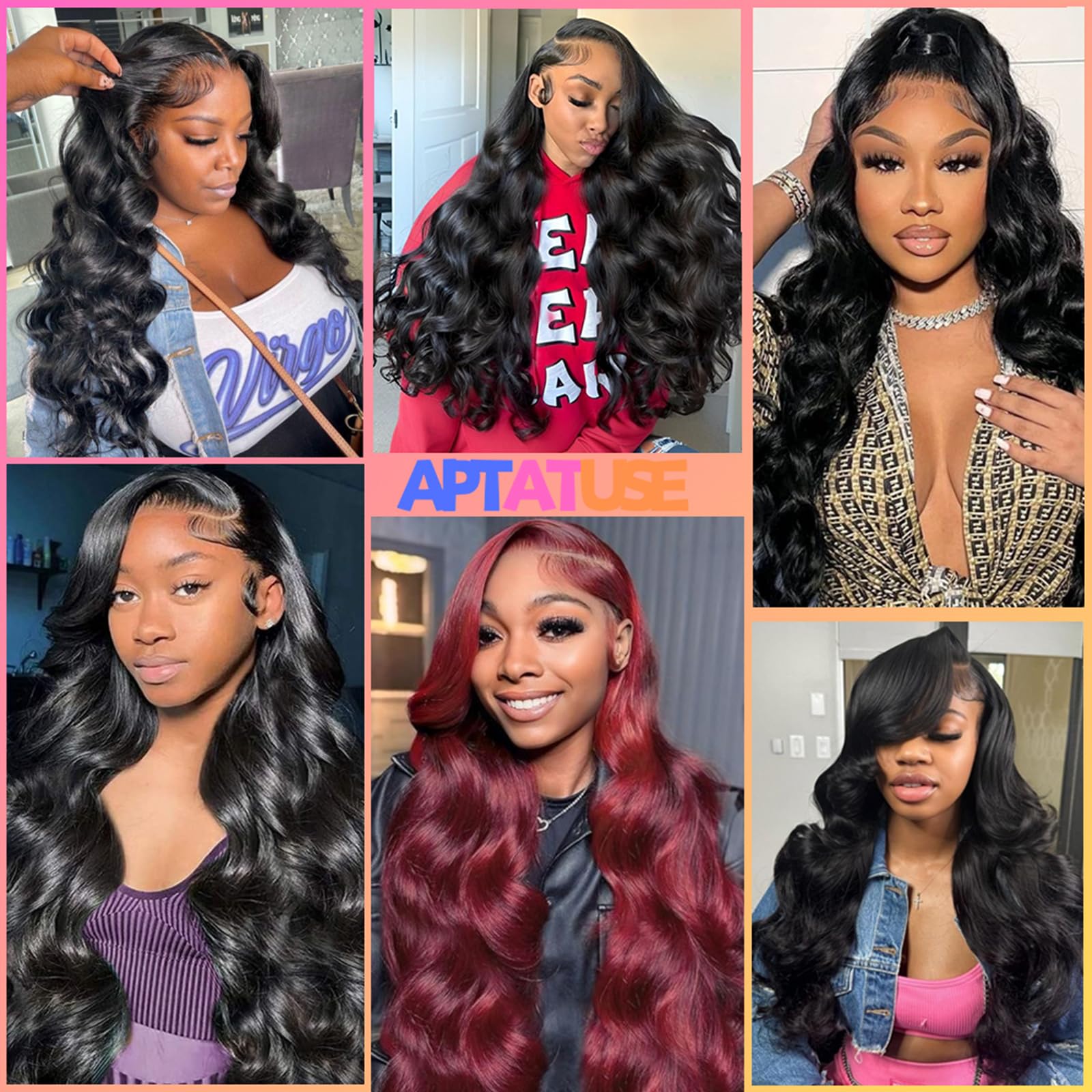Aptatuse wig length 26-inch length with dramatic flow