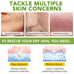 APUUFYQC Shea Butter hands-application shows easy smoothing and deep hydration.