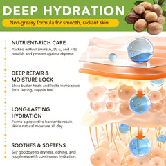 APUUFYQC Shea Butter vitamin-rich formula supports daily skin nourishment.