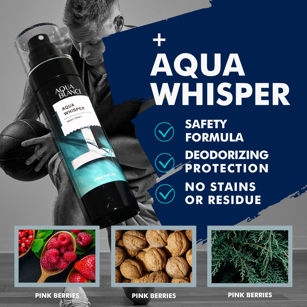 AQUA BLANCE pack-3 display shows versatile daily-use options for men.