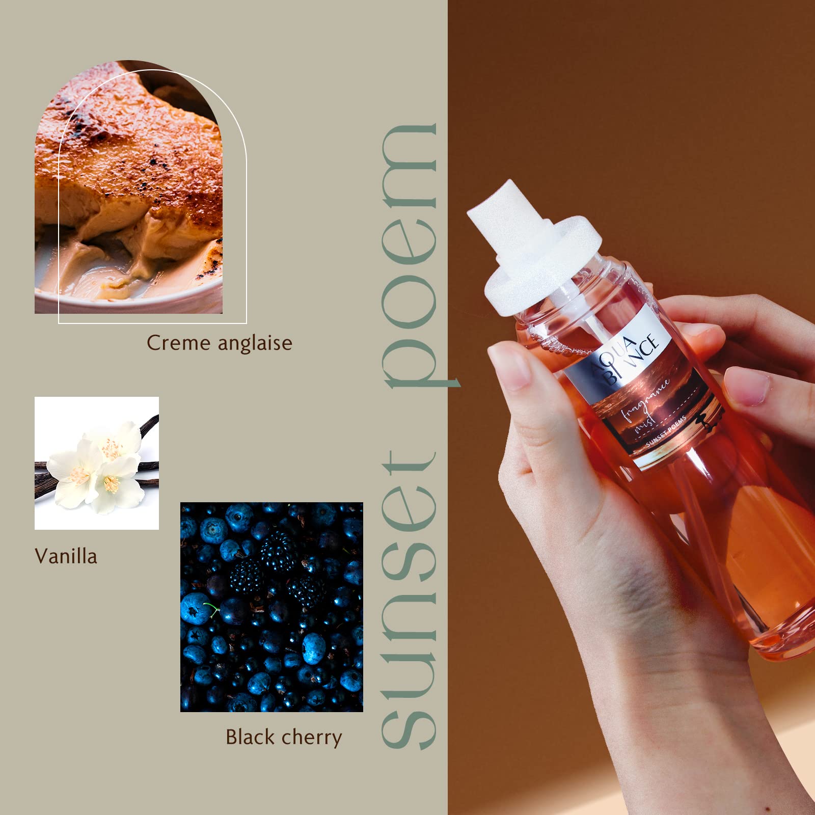 Aqua Blance morning routine setup with fresh fragrance before leaving home