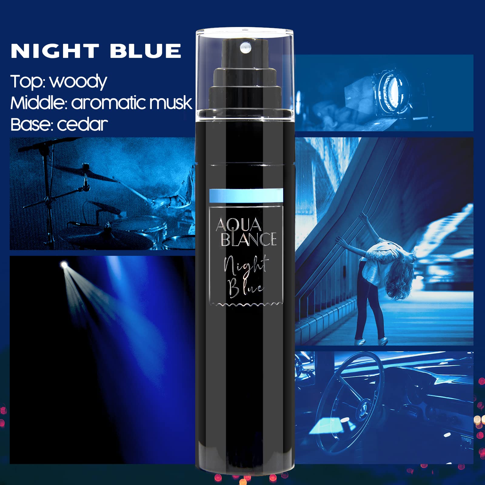 AQUA BLANCE pack-of-3-bottles showcases versatile men's fragrances.