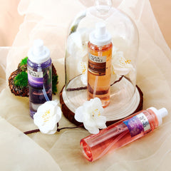 Aqua Blance Timeless Dreams scent highlights cherry blossom, peach, and white jasmine