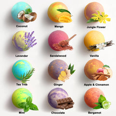 Aqua Elegante bath bombs melt with shea butter for silky skin.