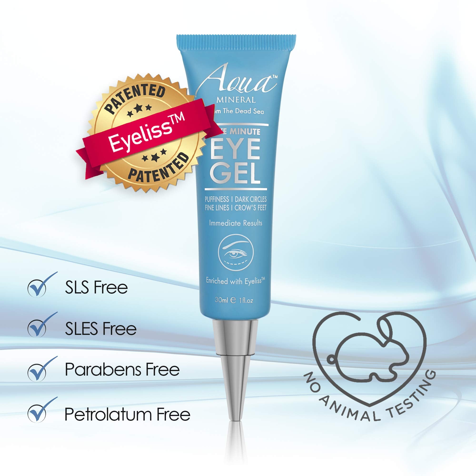 Eco-friendly packaging concept for Aqua Mineral Puffy Eye Gel