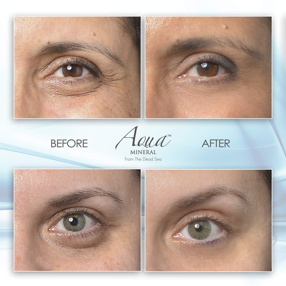 Green tea extract illustration emphasizes Aqua Mineral antioxidant protection