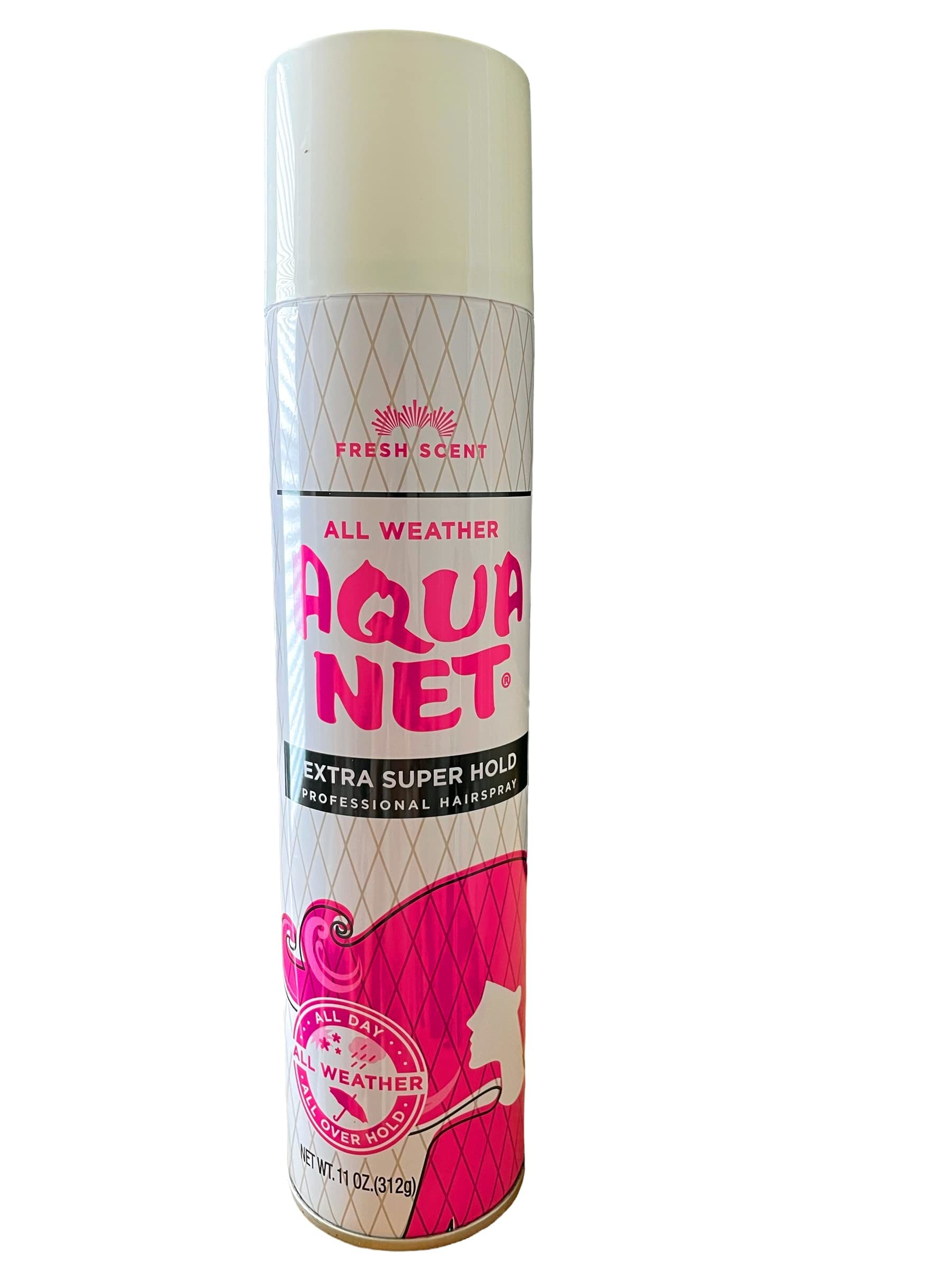 Aqua Net Extra Super Hold Hairspray 11oz pack3 provides long-lasting hold for updos and voluminous curls.