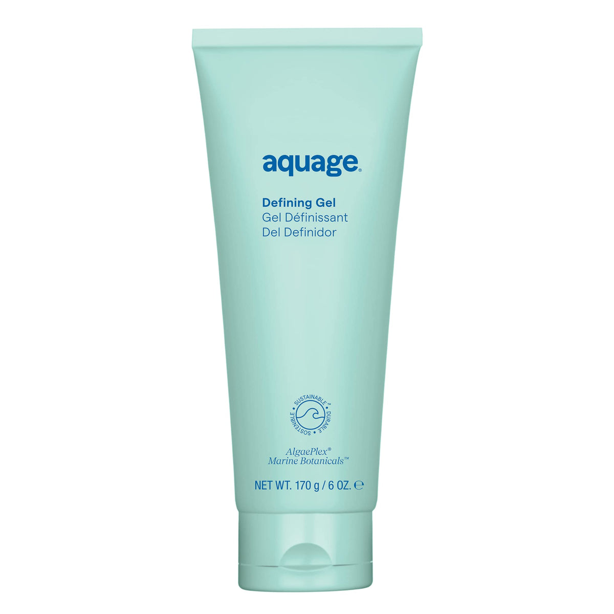 Aquage Defining Gel bottle front for defined curls without frizz