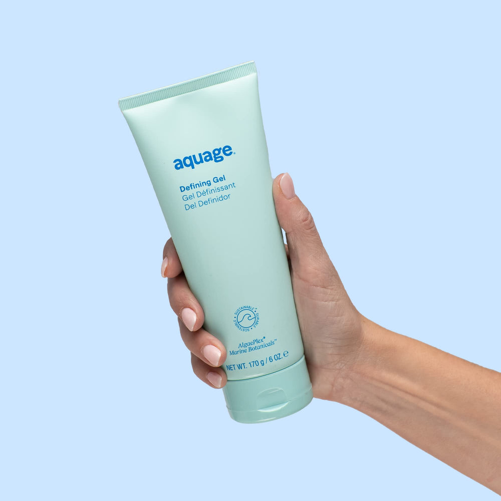 Aquage Defining Gel close-up texture shows lightweight hold