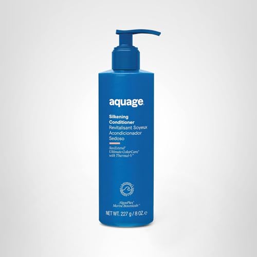 Aquage SeaExtend brand packaging close-up for premium hair care routine.