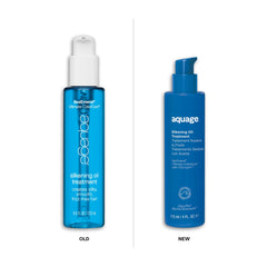 Aquage SeaExtend Silkening Oil Treatment pump allows easy application for light, weightless shine