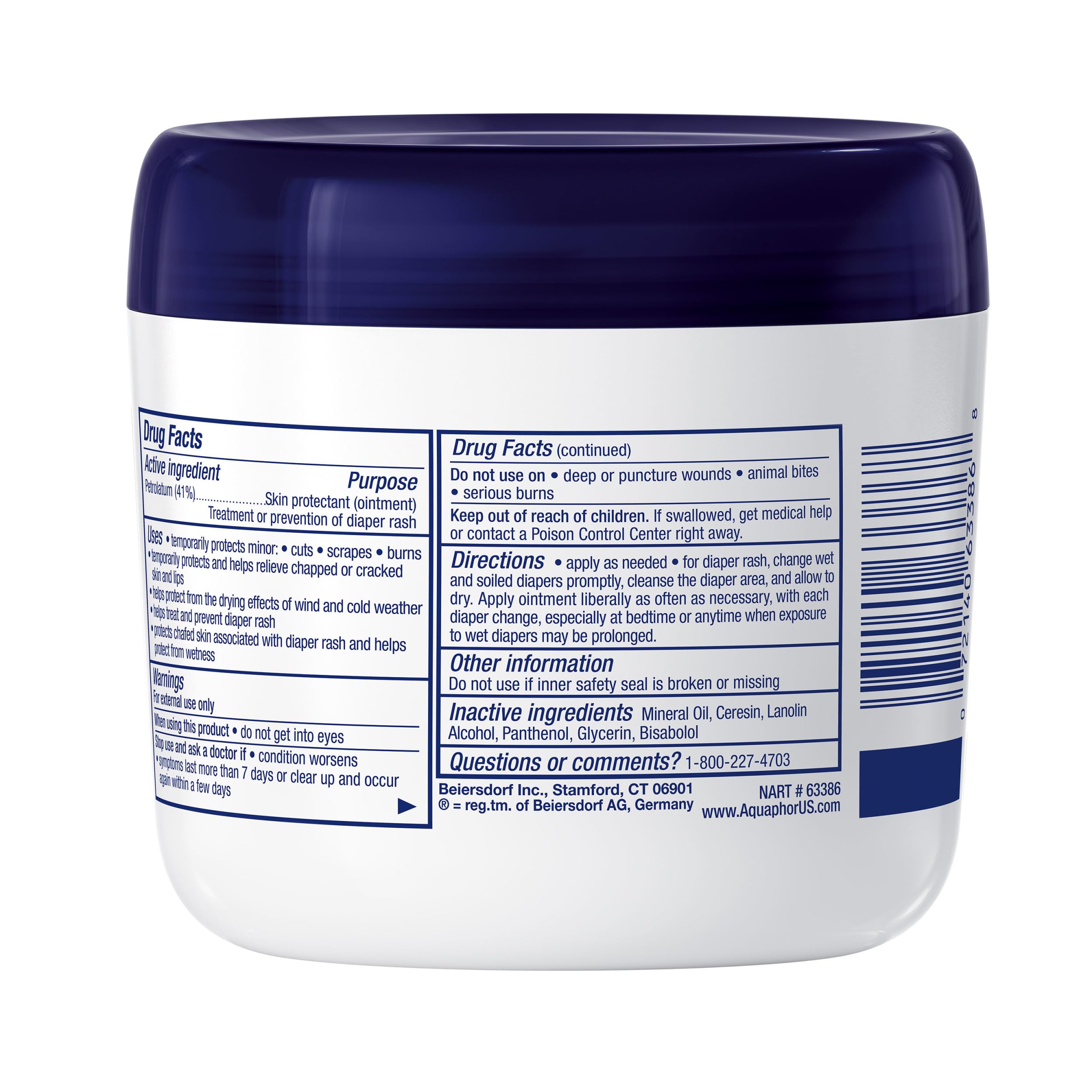 Aquaphor being applied to dry elbow to restore moisture and prevent cracking