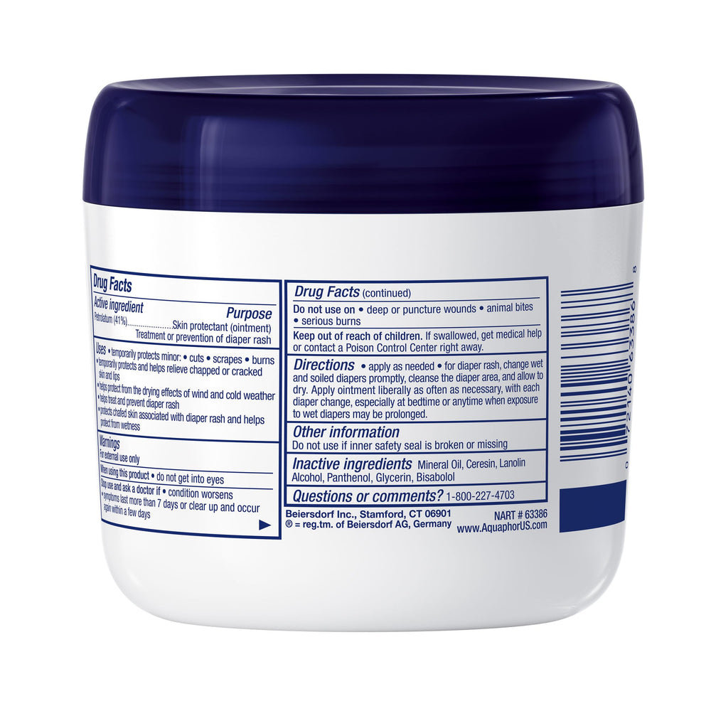 Aquaphor being applied to dry elbow to restore moisture and prevent cracking