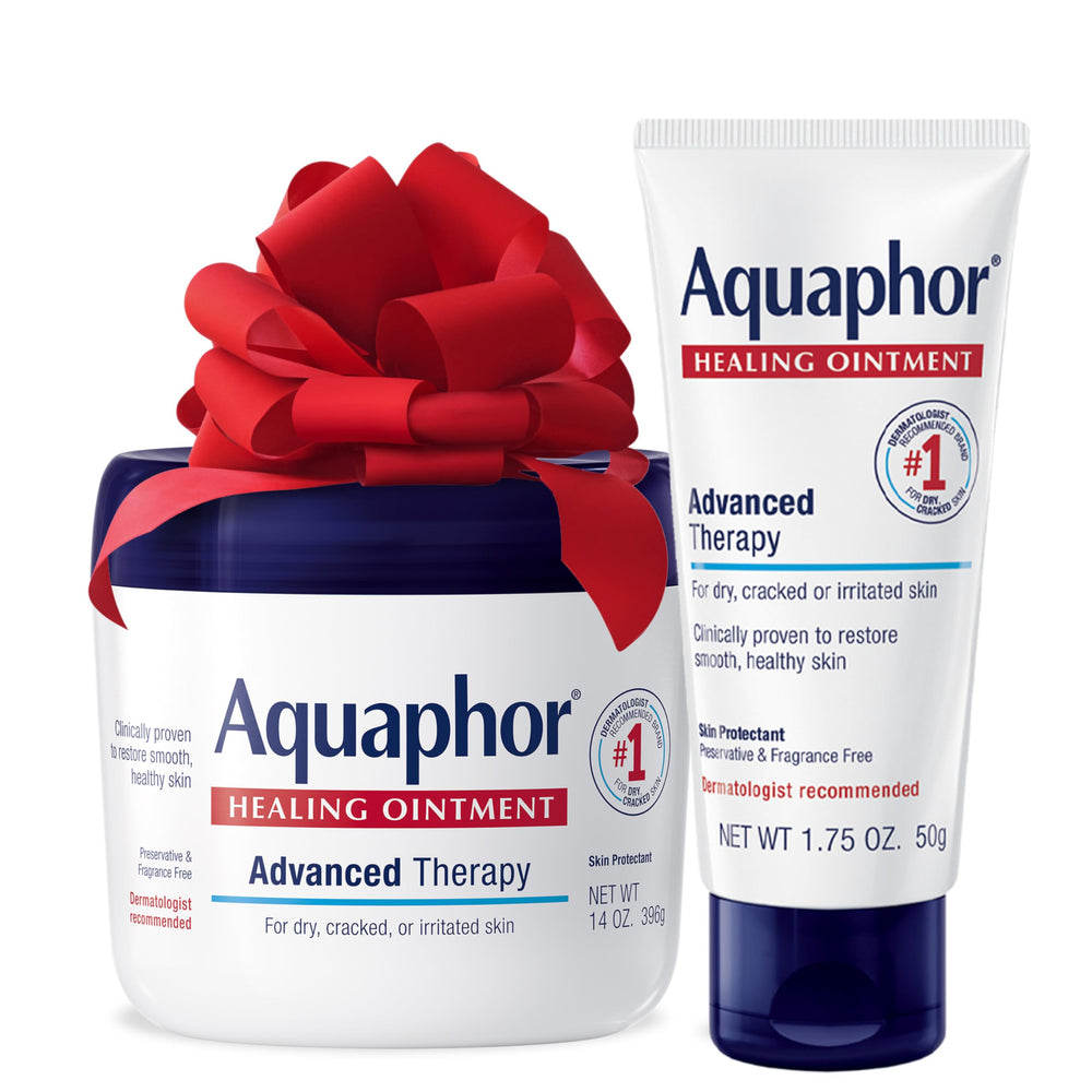 Aquaphor Healing Ointment jar-14oz restores dry skin with lasting moisture and barrier protection