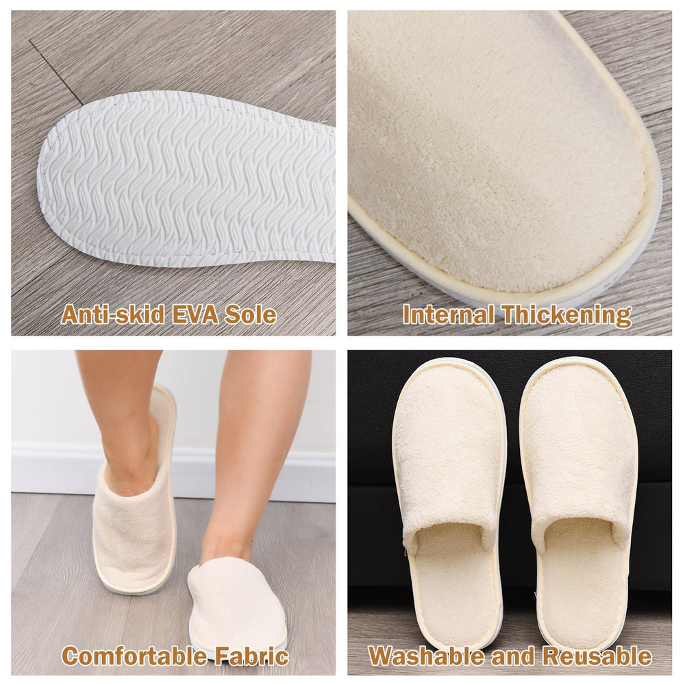 AQUEENLY anti-slip EVA sole enhances indoor safety and grip