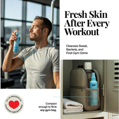 Aquia HOCl skin solution bottle emphasizing versatile facial and body care.
