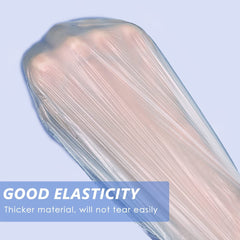 Aquior clear waterproof material close-up demonstrates water barrier.