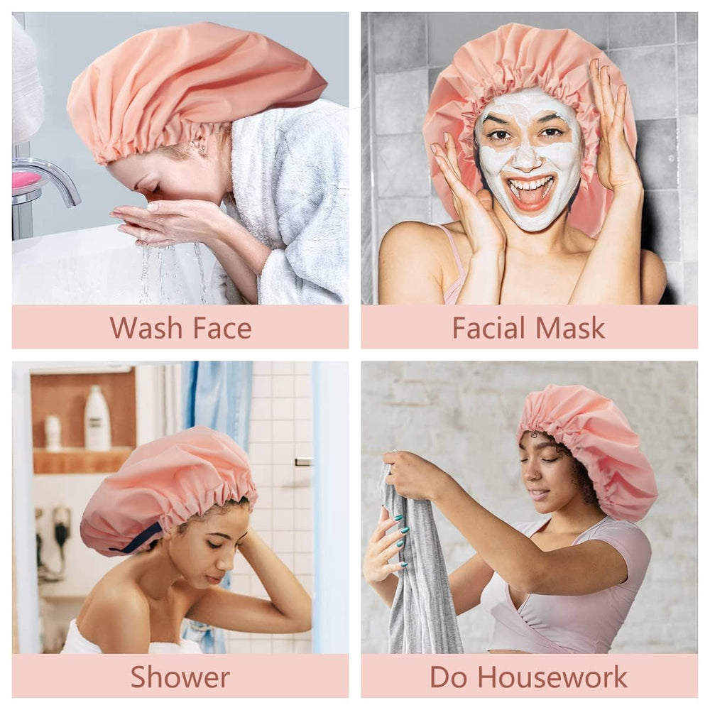 Aquior shower cap is reusable and easy to clean for daily use.