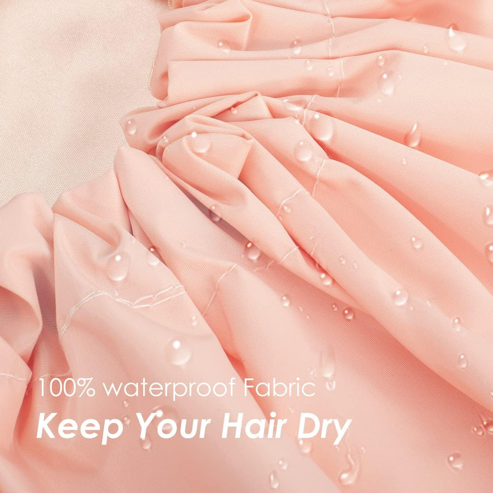 Aquior cap satin lining delivers smooth comfort against hair.