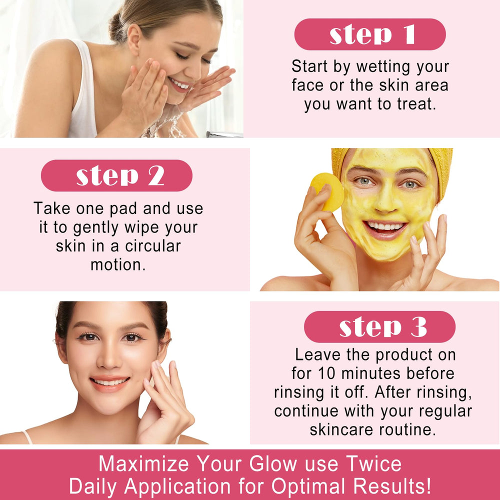 A r b c r n Turmeric Cleansing Pads travel-ready pack for on-the-go skincare.