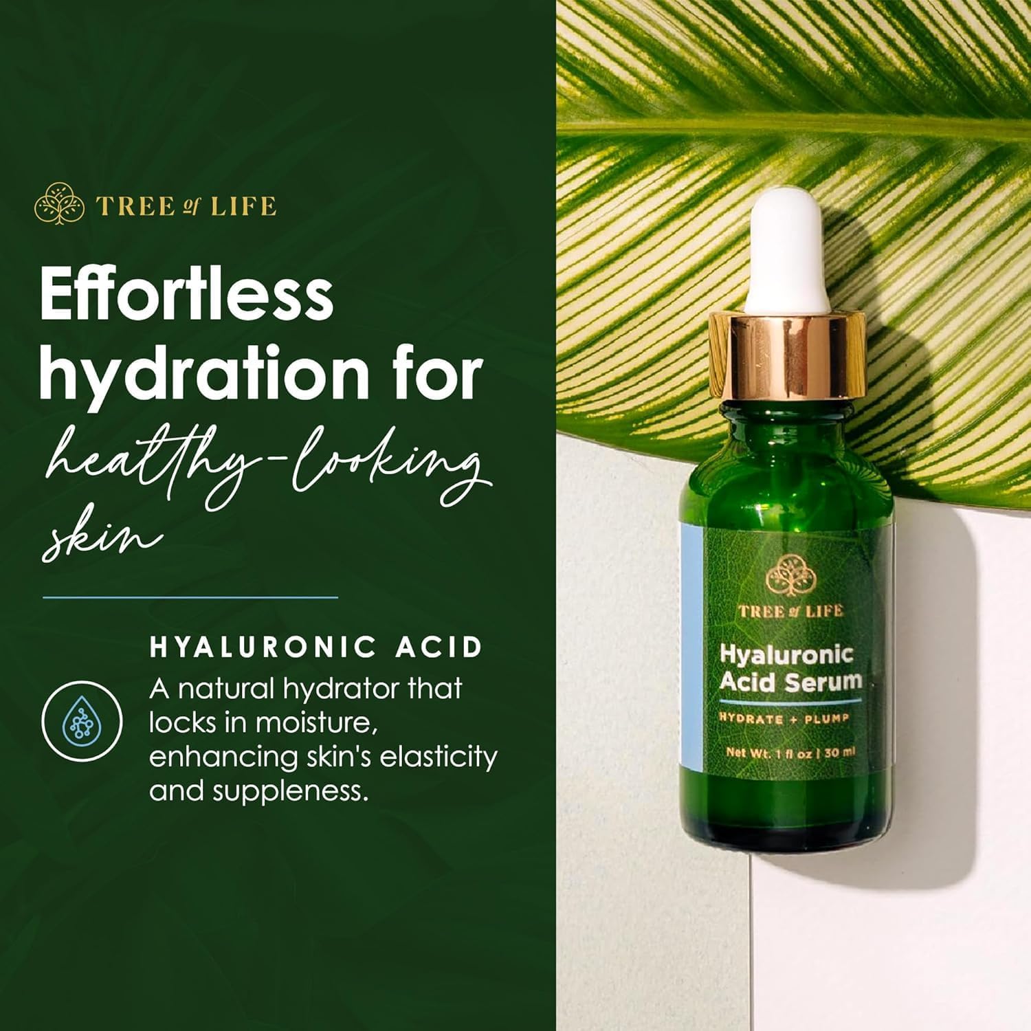Tree of Life Beauty Serum, aplicación en cuello y decollete suave.
