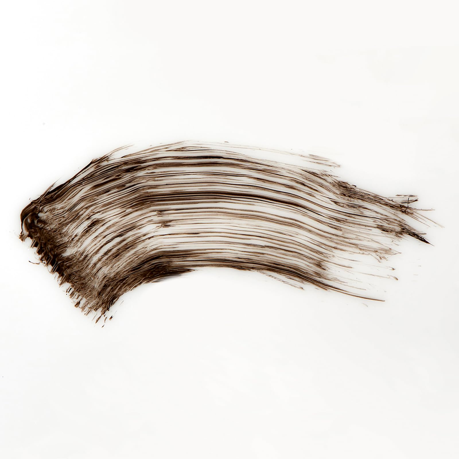 Arches & Halos brow mousse closeup dark brown emphasizes rich pigment for defined brows.