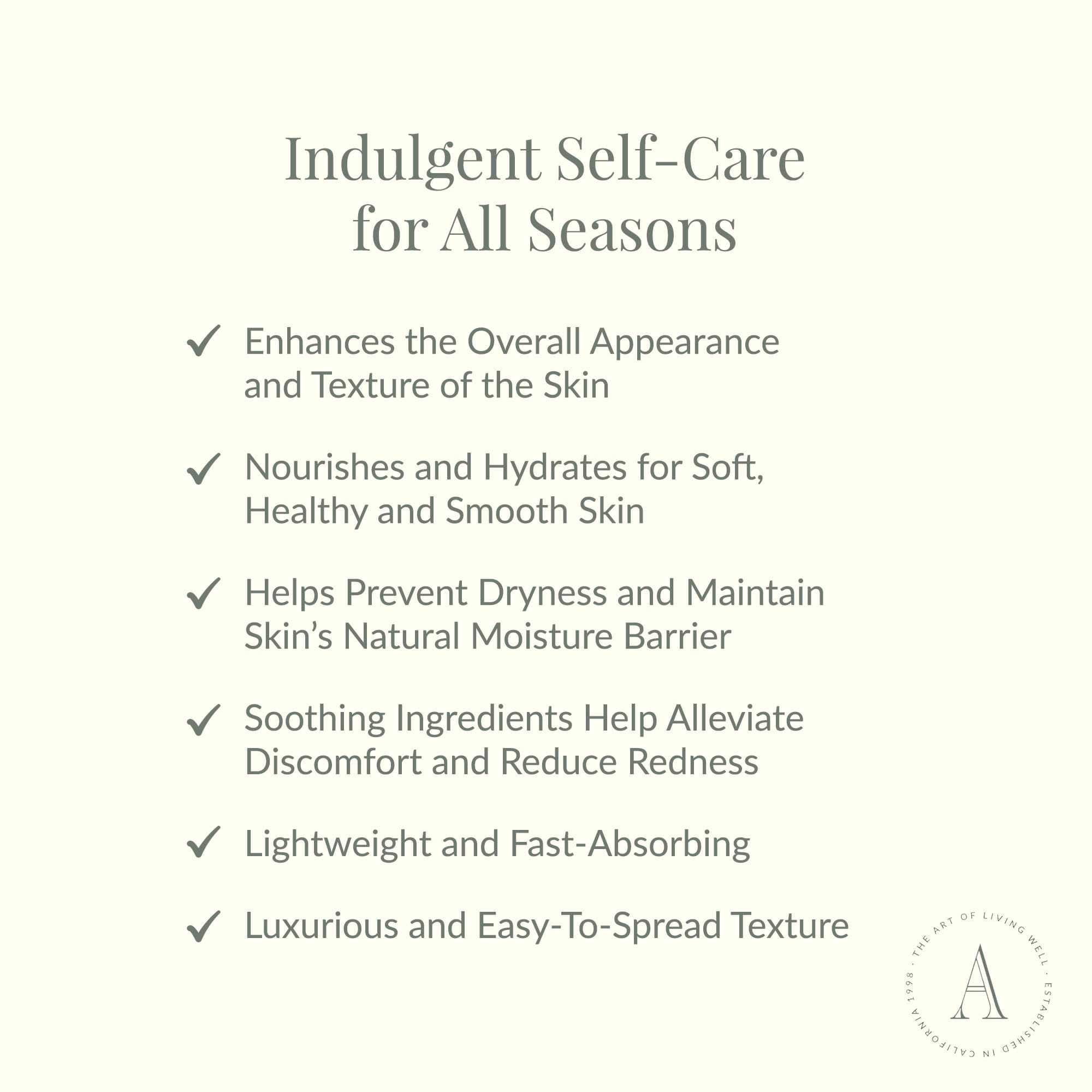 Archipelago Lavender Lotion label highlights botanicals and calming scent.