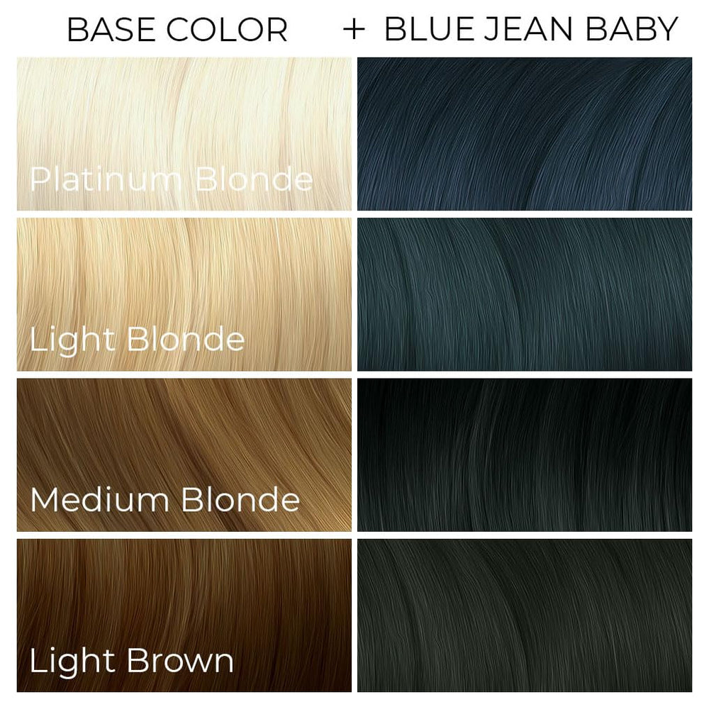 ARCTIC FOX Blue Jean Baby vegan ingredients label highlighting cruelty-free, vegan formula
