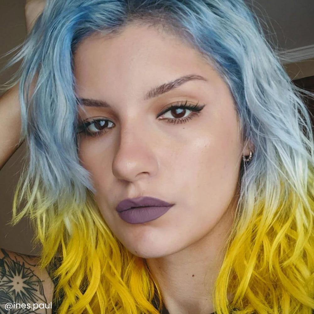 ARCTIC FOX Color-conditioning finish shows soft, shiny, healthy-feeling hair.