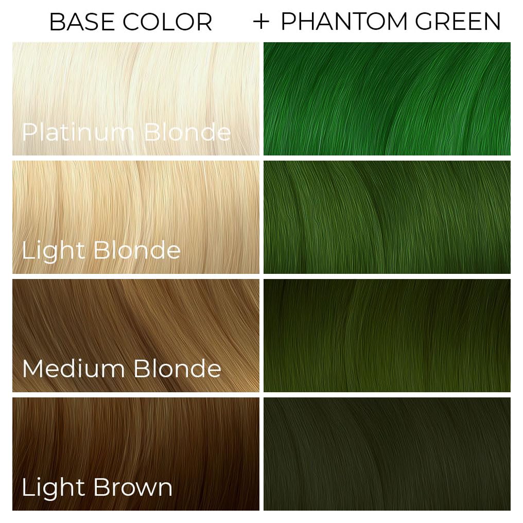 ARCTIC FOX Phantom Green packaging highlights vegan, peroxide-free formula.