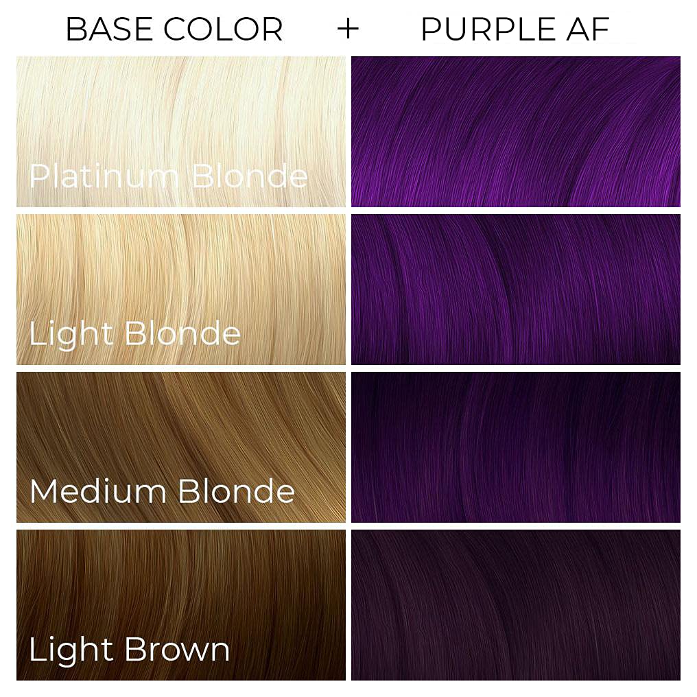 Arctic Fox Purple AF aftercare ideas for lasting color