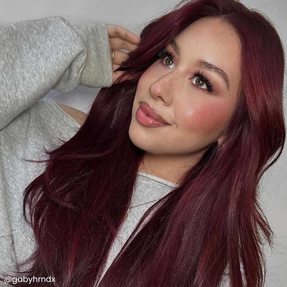 ARCTIC FOX Ritual hair after color shows soft, conditioned, vibrant strands.