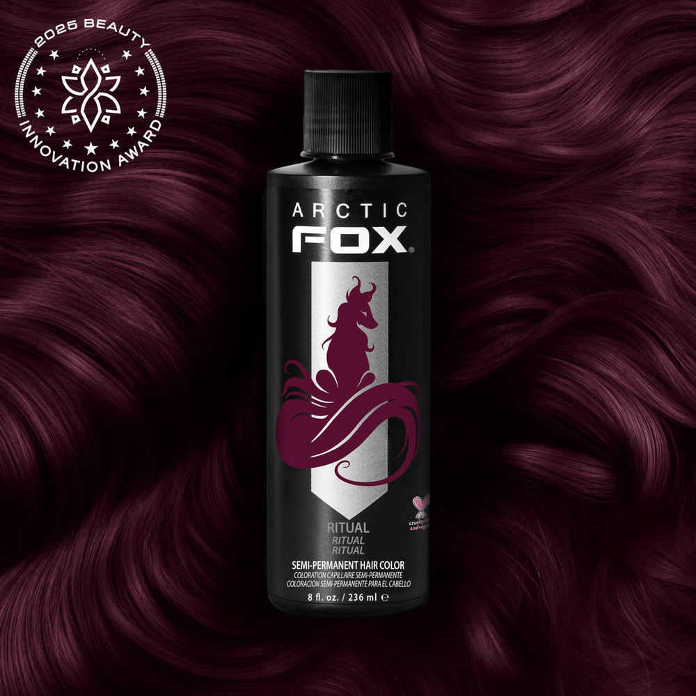 ARCTIC FOX Ritual pastel rose dilution demonstrates customizable shade options.