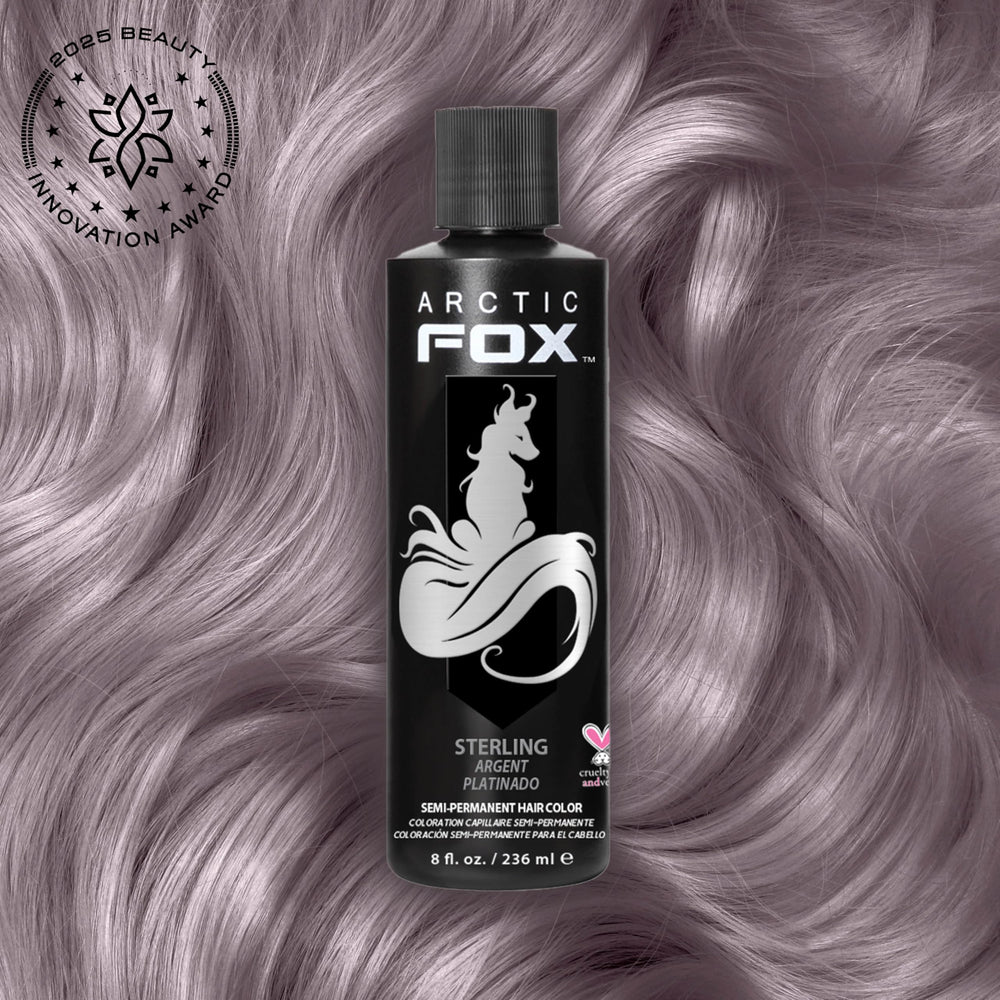 ARCTIC FOX Sterling color-mixing-bowl demonstrates customized tone options for smoky shades.