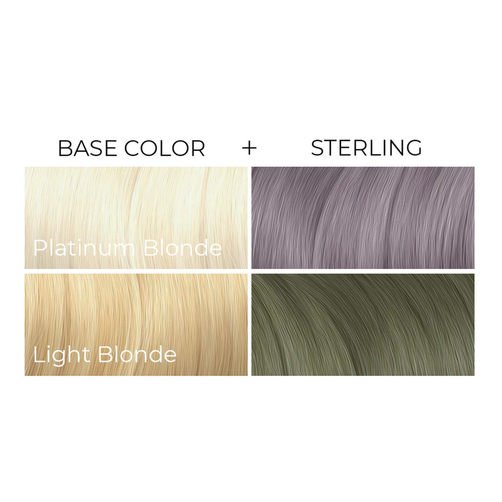 ARCTIC FOX Sterling no-harsh-chemicals-pack emphasizes peroxide-free and ammonia-free color.