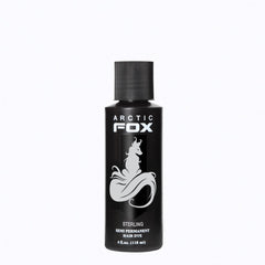 ARCTIC FOX Sterling pastel-silver bottle for vibrant salon-ready results.