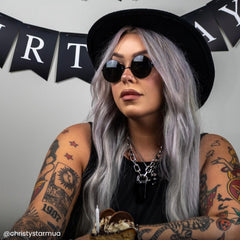 ARCTIC FOX Sterling vegan-ingredients-label highlights cruelty-free, plant-based color formula.