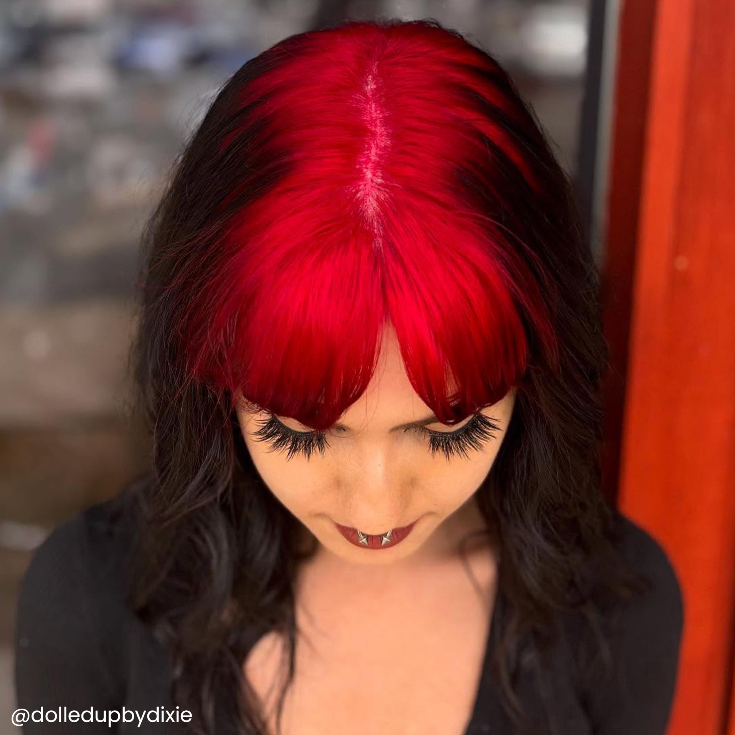 ARCTIC FOX Wrath mixing tip illustrates customizable crimson shades at home.