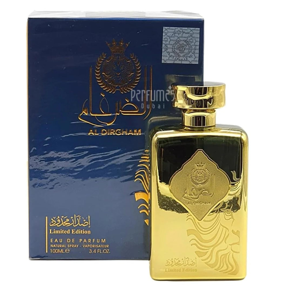 Ard Al Zaafaran Al Dirgham Limited Edition spray for all-day unisex confidence.