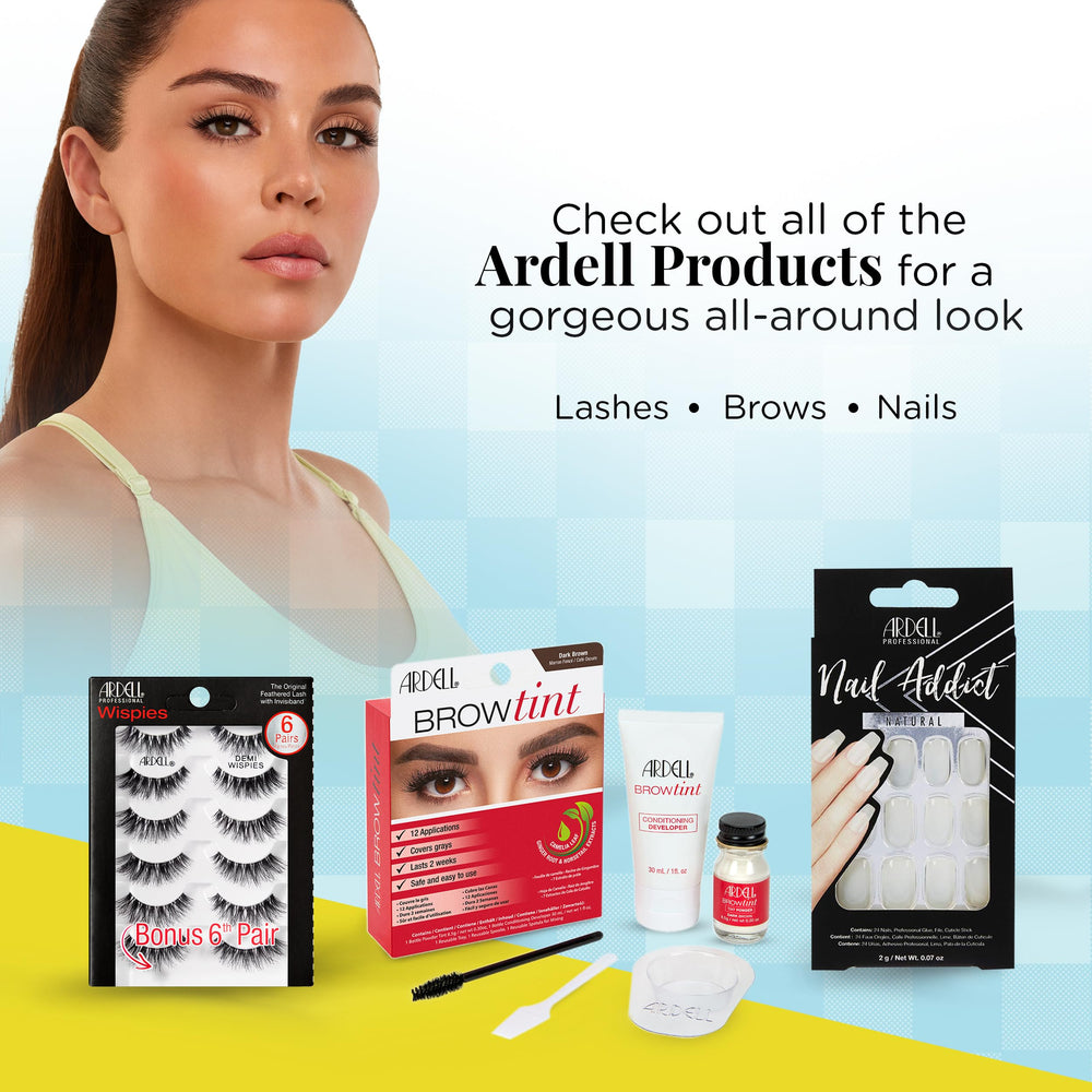 Ardell Active Pump’n three lash pairs per pack ready to wear.