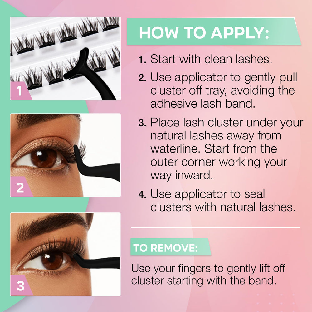 Ardell all-day wear Fauxmink natural look for day-to-night lash enhancement.