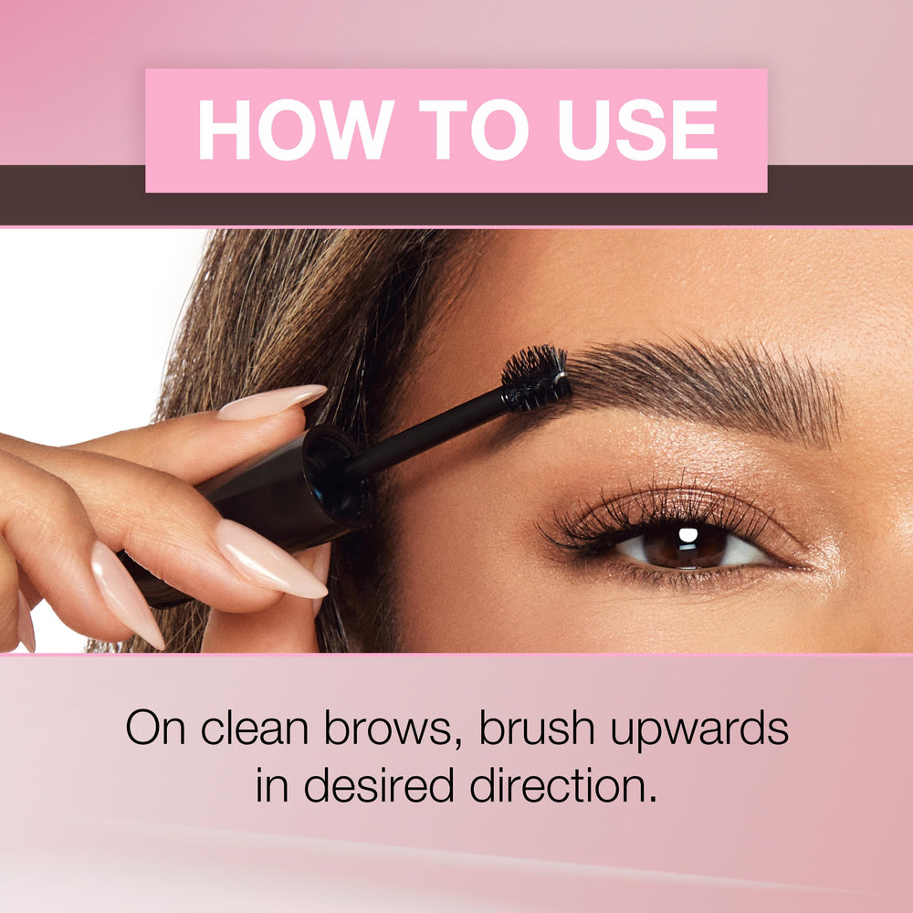 Ardell Brow Glue vegan cruelty-free label emphasizes ethical beauty
