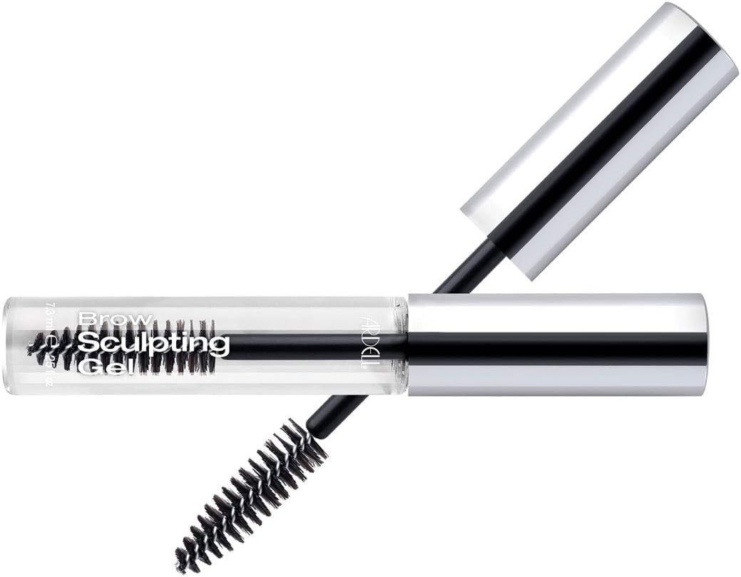 Ardell Brow Sculpting Gel after-use brush-through shows even color distribution
