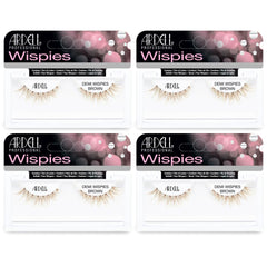 Ardell Demi Wispies Brown pack front view for natural flutter and easy everyday wear.