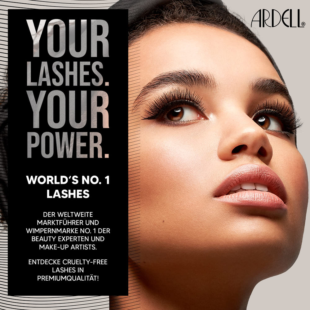 Ardell Demi Wispies display highlights natural flutter for daytime-to-night looks.