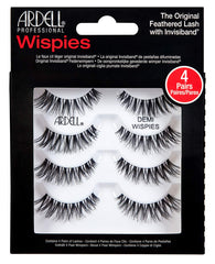 Ardell Demi Wispies multipack closeup shows natural lashes for everyday wear.